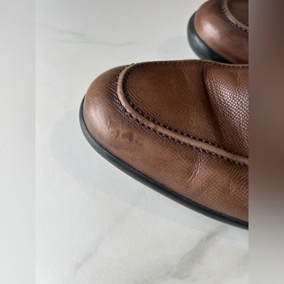 Bally MICSON/01 Men's Medium
Brown Leather Slip On Loafer Dress
Shoes - Picture 6 of 16